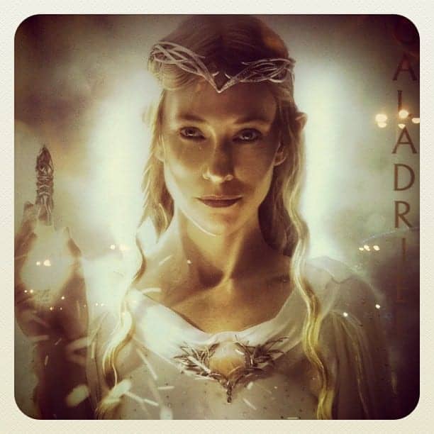 Galadriel the elf from Tolkien's Middle Earth